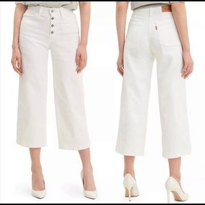 Levis Mile High Cropped Wide Leg